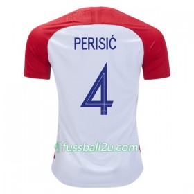 Günstige Fußballtrikots Kroatien Perisic 4 Heimtrikot WM 2018